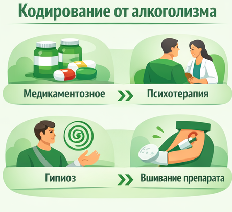 кодирование от алкоголизма в Омске Санати